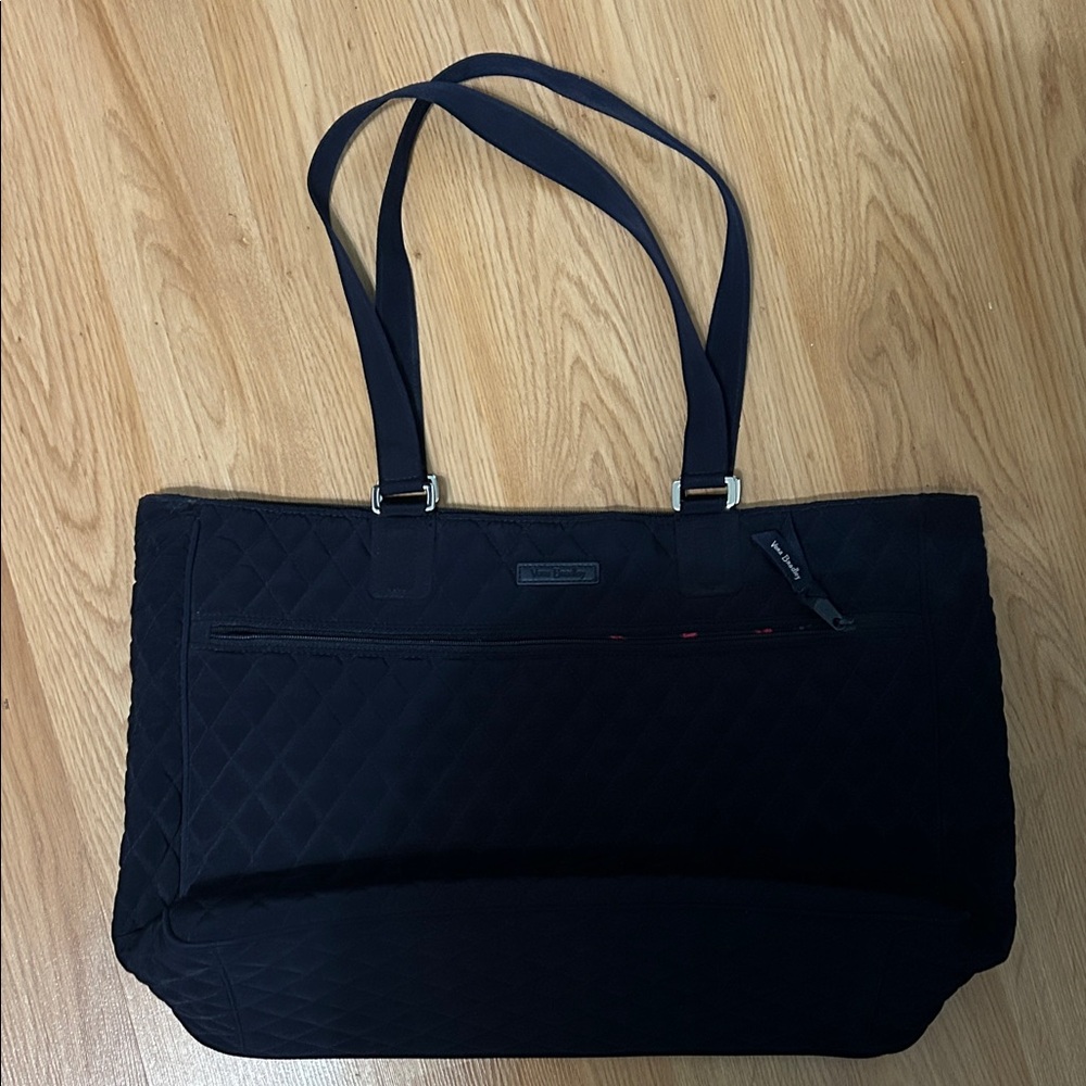 Vera Bradley Navy Quilted Tote
